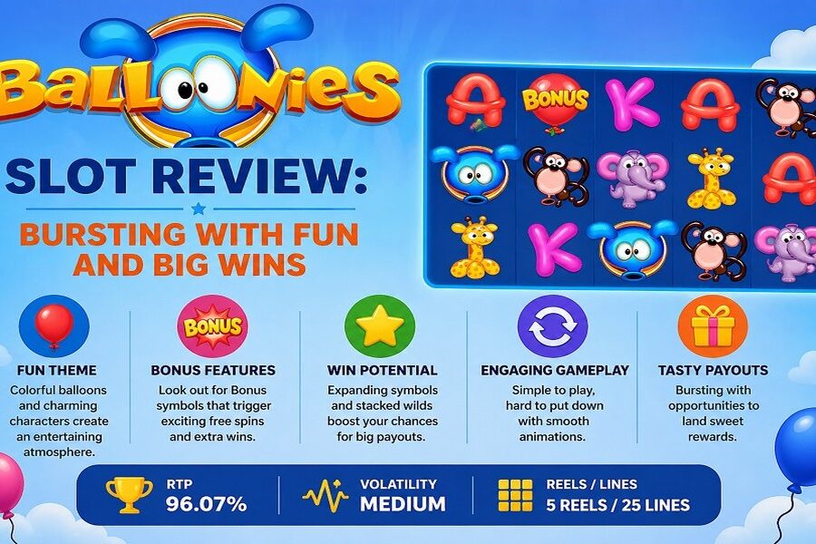 Balloonies Slot Review: Bursting with Fun and Big Wins